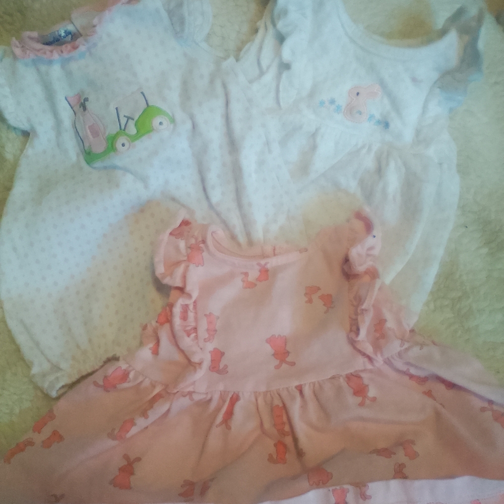 Adorable Baby Girl Dresses Set